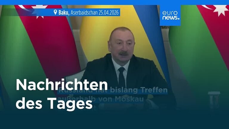 Video. Nachrichten des Tages | 26. April 2026 – Mittagsausgabe