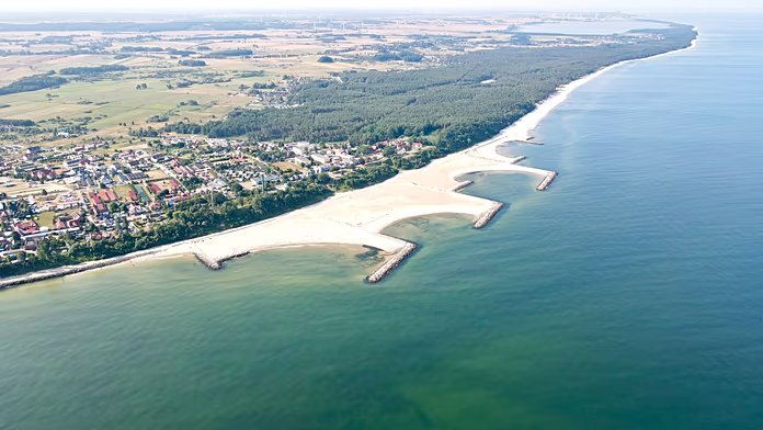 Europas größter künstlicher Strand: Polens "Dubaj" an der Ostsee