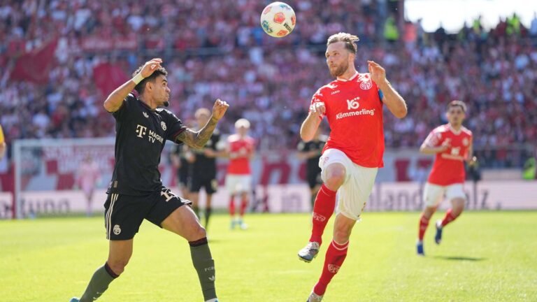 Bundesliga – Bayern München gewinnt beim FSV Mainz 05 mit 4:3