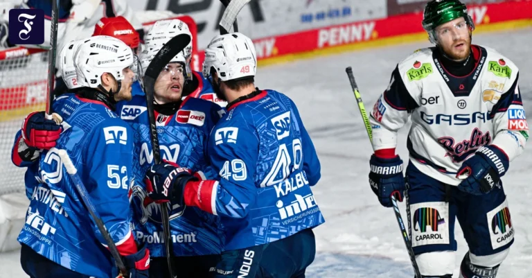 Eisbären Berlin siegen gegen Mannheim im Play-off-Finale