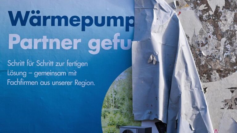 Die Wärmepumpe ist das Symbol für das Scheitern der Regierung