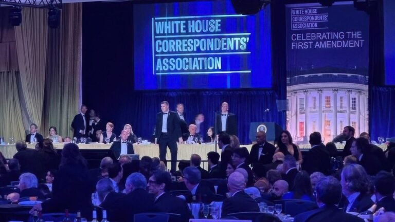 Bestürzung nach Angriff bei Gala mit Trump