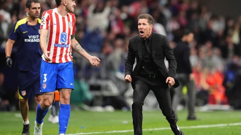 Rückspiel bei Arsenal: Atlético-Trainer Simeone droht „letzter Tanz“ in London