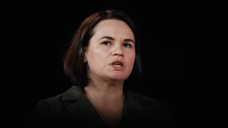 Belarussische Oppositionsführerin besucht Kyjiw nach russischem Großangriff