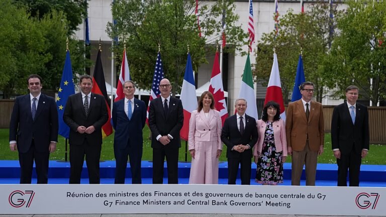 G7-Länder fordern geeint mehr finanziellen Druck auf Russland