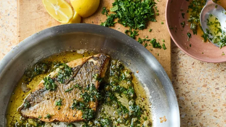 Dorade mit Zitronen-Kapern-Butter: Frischer Fisch betört alle Sinne