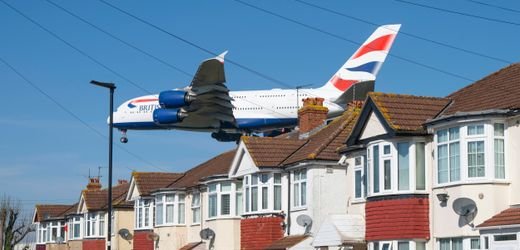 Großbritannien: Fluglärm über London – auch König Charles III. hört Johannesburg