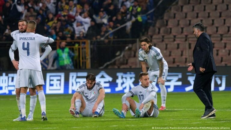 Italien verpasst dritte Fußball-WM in Folge