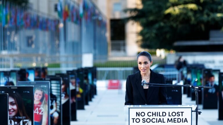 50 tödliche Schicksale in Genf: Meghan eröffnet Ausstellung für Social-Media-Opfer