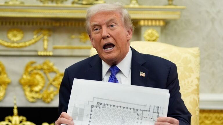 Republikaner wollen Ballsaal-Projekt von Donald Trump eine Giga-Geldspritze verpassen