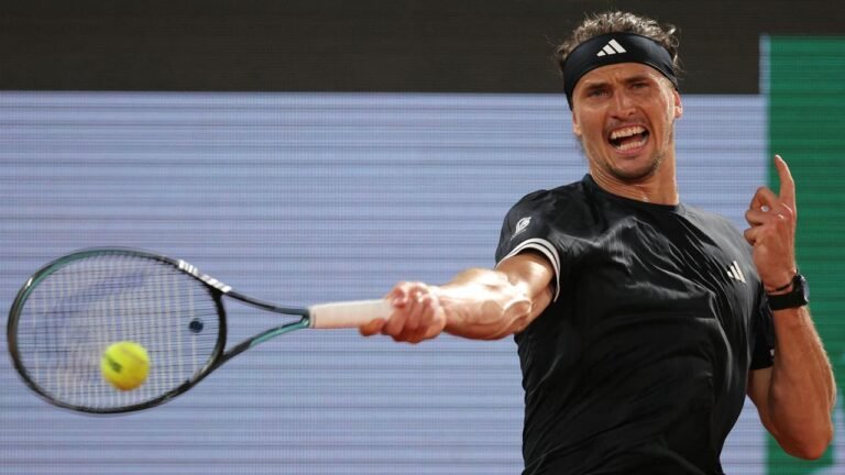 French Open: Alexander Zverev erreicht Achtelfinale