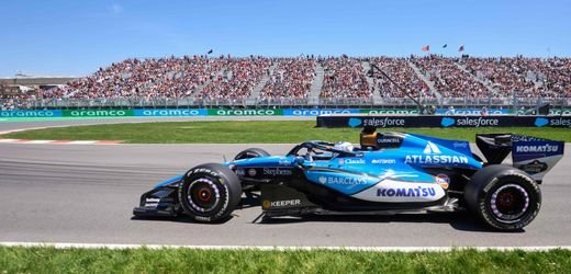 Formel 1 – Kanada: Alex Albon überfährt Murmeltier und prallt in Streckenmauer