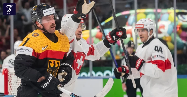 Eishockey-WM: Eishockey-Nationalmannschaft verliert 1:6 gegen die Schweiz