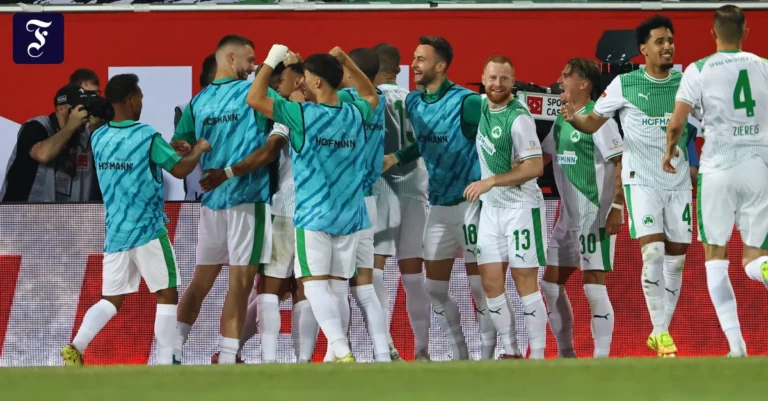 Greuther Fürth gewinnt in der Relegation gegen Rot-Weiss Essen