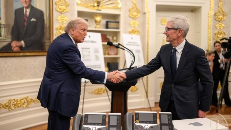 Apple-Aktie auf Allzeithoch – dank Donald Trump?