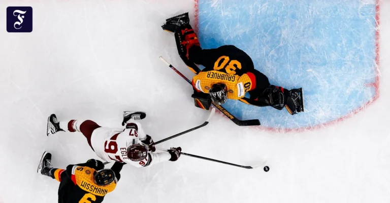 Eishockey-WM: DEB-Team enttäuscht gegen Lettland