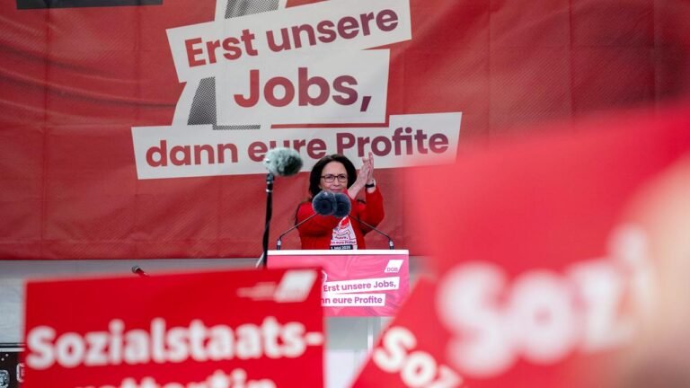 Mai-Kundgebungen: Gewerkschaften wehren sich gegen Einschnitte