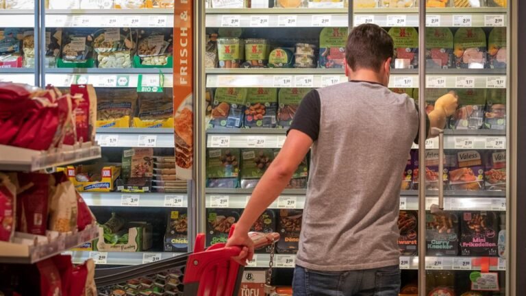 Produktion von Fleischersatzprodukten geht leicht zurück