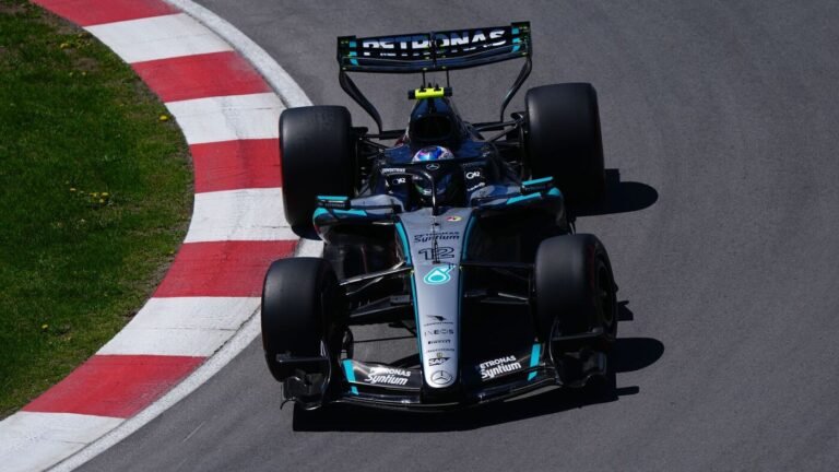 Formel 1: Zwei Rotphasen im Kanada-Training: Mercedes unschlagbar
