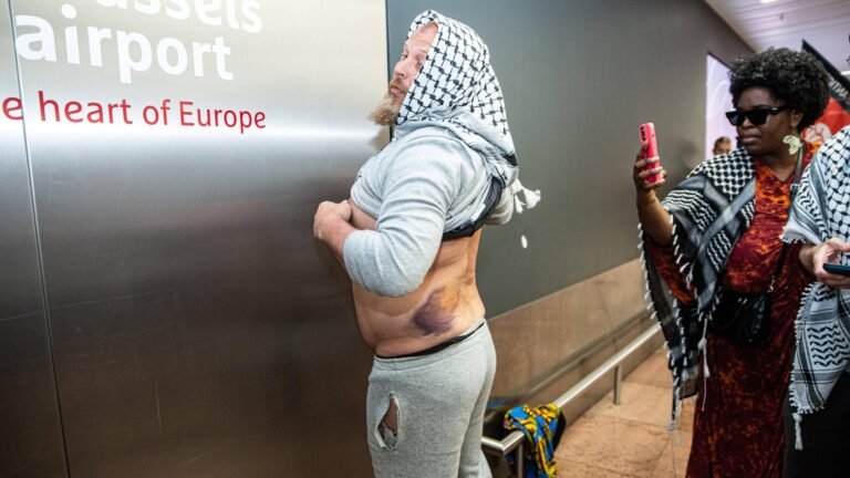 Aktivisten der „Gaza-Hilfsflotte“ werfen israelischen Behörden Misshandlungen während Gefangenschaft vor
