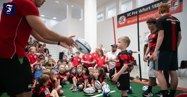 Rugby-Mitmachtag im Deutschen Architekturmuseum | FAZ