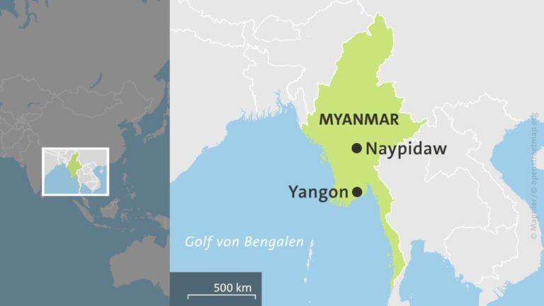 Mehr als 50 Tote bei Explosion in Rebellengebiet von Myanmar