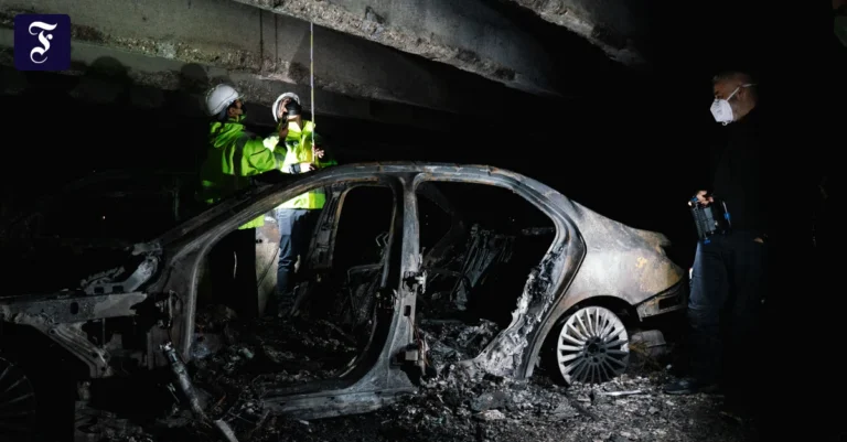 Parkhaus in Bad Homburg soll nach Brand teilweise wiedereröffnen