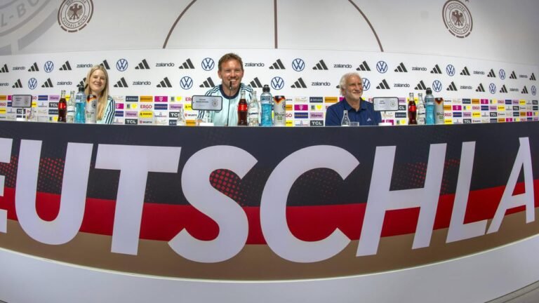 Völler setzt auf Teamgeist und vertraut Nagelsmann