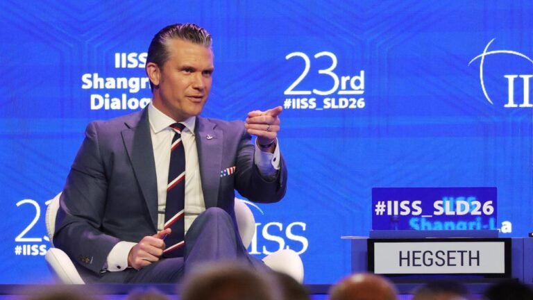 US-Verteidigungsminister Hegseth ruft Indopazifik-Länder zu mehr Eigenverantwortung aus