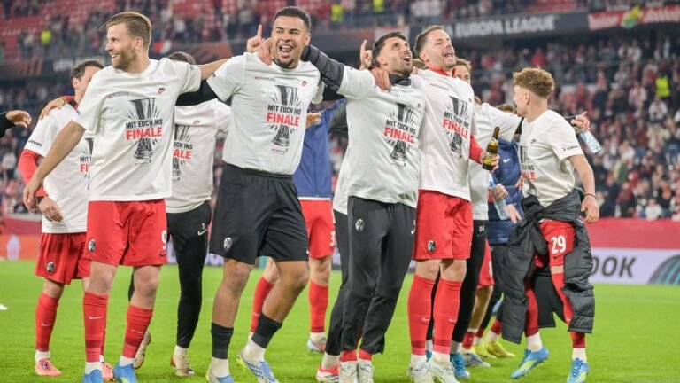 Europa-League-Finale zwischen Freiburg und Aston Villa