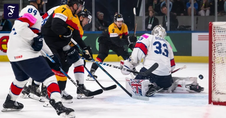 Eishockey-WM: DEB-Team trotz Sieg gegen Großbritannien vor Aus