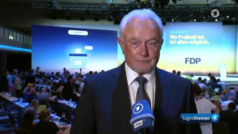 tagesthemen-Interview: FDP-Chef Kubicki zufrieden mit Wahlergebnis