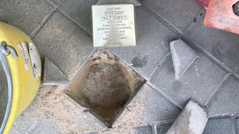 Stolpersteine in Spanien: „Ein Akt der Gerechtigkeit“