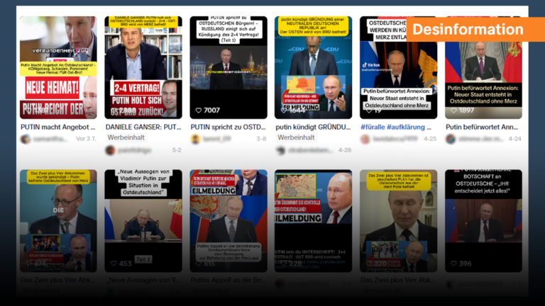 Nein, Putin hat keine Annexion Ostdeutschlands angekündigt