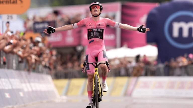 Rundfahrt – Jonas Vingegaard gewinnt vorletzte Giro-Etappe und steht vor Gesamtsieg