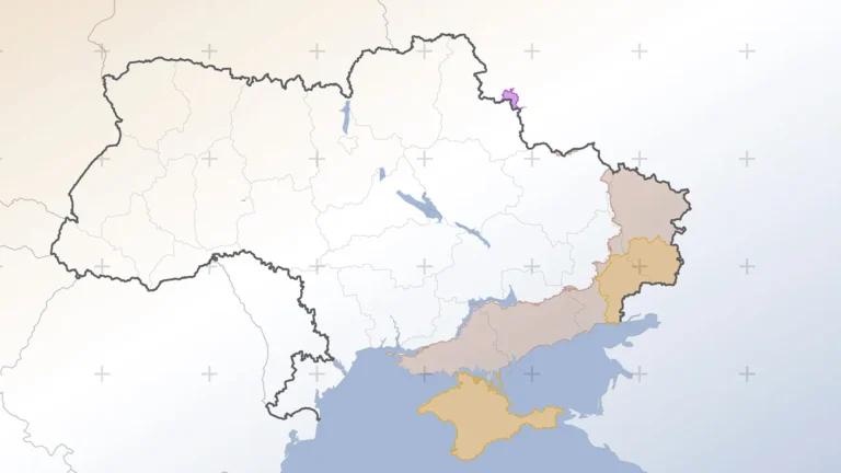 Ukraine-Karte: Der aktuelle Frontverlauf | DIE ZEIT