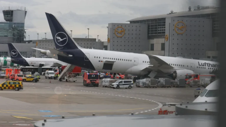 Frankfurter Flughafen: Mehrere Lufthansa-Mitarbeiter nach Unfall mit Flugzeug verletzt