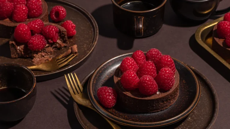 Himbeer-Schoko-Tartelettes: Très chic, Tartelettes!