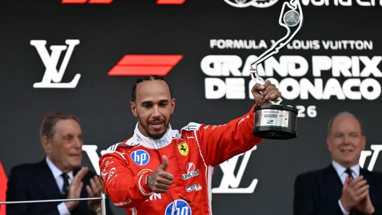 Formel 1 in Monaco: Glück mit Kardashian: Hamilton spürt endlich Ferrari-Liebe
