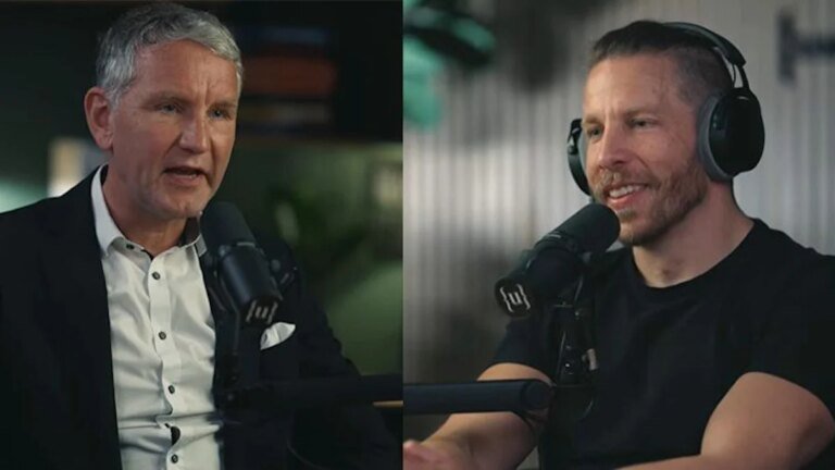 Björn Höcke in Podcasts: Sieht so das neue Gespräch der Gesellschaft aus? – Medien