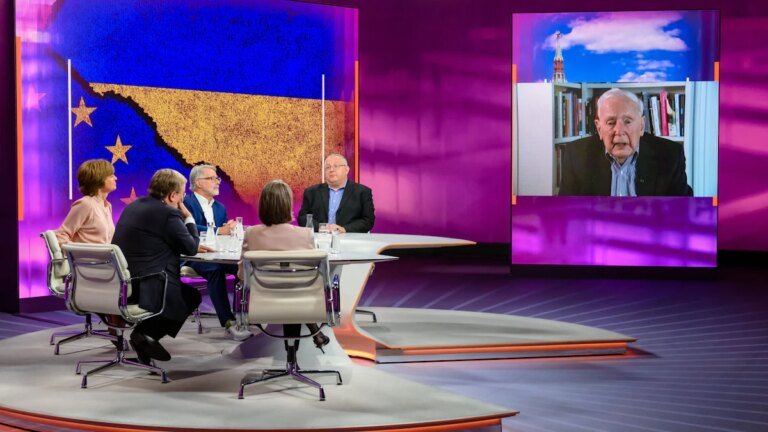 Klaus von Dohnanyi bei Maybrit Illner: Eine Fernsehbühne für Putin-Propaganda – Medien