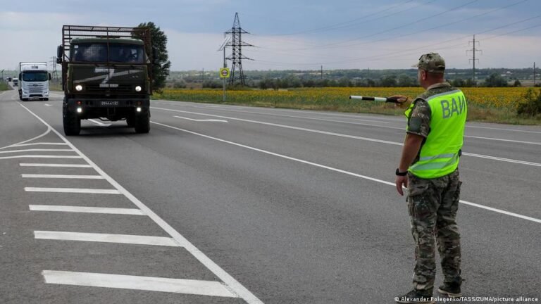 Die Ukraine nimmt Russlands Nachschubwege ins Visier