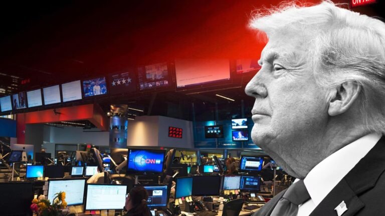 Trump liebt das Fernsehen. Aber CNN, das hasst er zutiefst