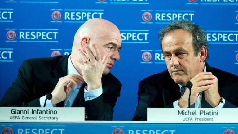 Platini zeigt Fifa-Chef Gianni Infantino an