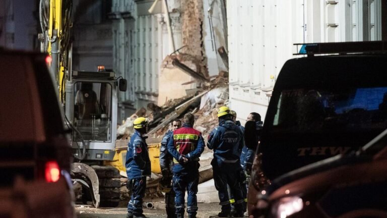 Hauseinsturz in Görlitz: Polizei ermittelt zwei Tatverdächtige