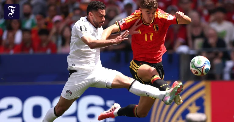 Fußball-WM 2026: Ägypten gibt Sieg gegen Belgien aus der Hand