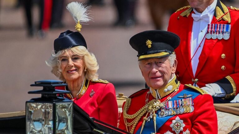 Geburtstagsparade „Trooping the Colour“ für König Charles III.