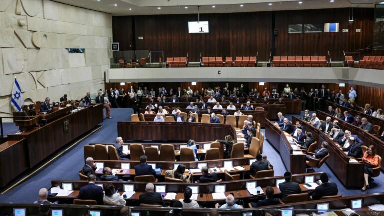 Israelisches Parlament – Knesset billigt in erster Lesung eigene Auflösung