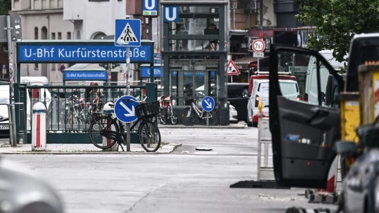Prostitution und Drogen in Kurfürstenstraße – Protest