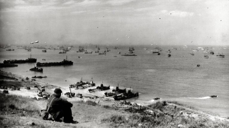 D-Day im Zweiten Weltkrieg – 82. Jahrestag der Landung der Alliierten in der Normandie